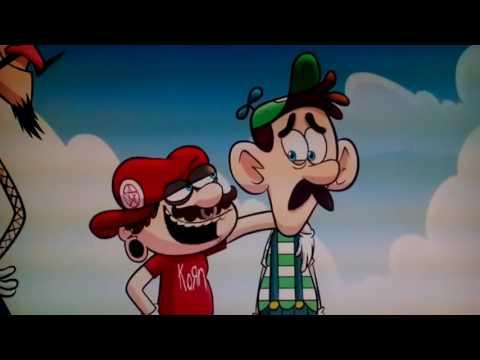 18 + приколы про Марио и Луиджи гоблинский перевод реакция